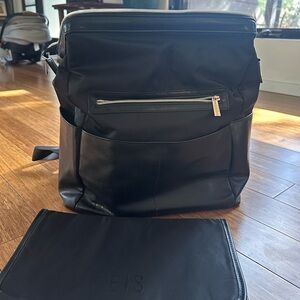 BEIS Black Backpack Diaper Bag